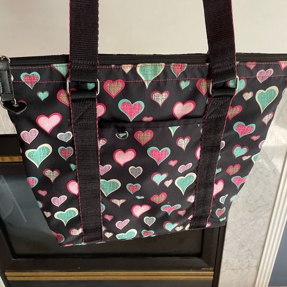 Handbags - Hearts Tote Shoulder Bag